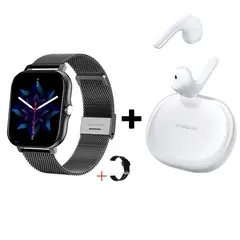 XIAOMI - Audífonos Bluetooth Air 3 SE y Reloj Inteligente Y13 - Negro