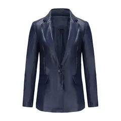 BLWOENS - Abrigo formal para mujer -Azul