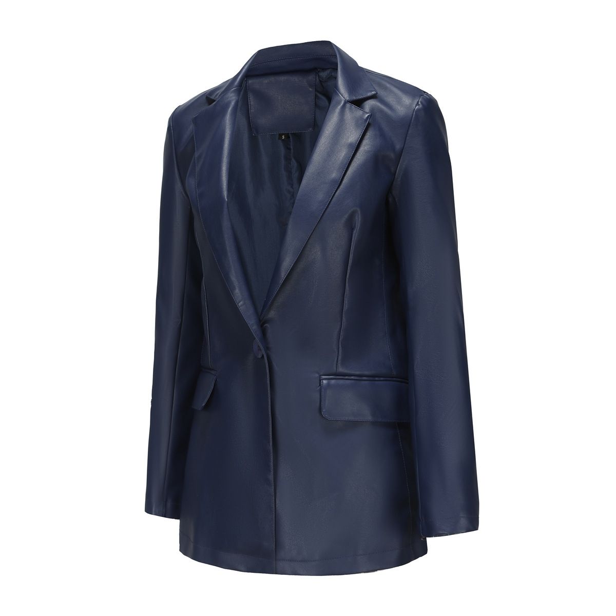 BLWOENS - Abrigo formal para mujer -Azul