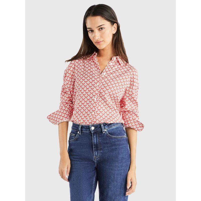 TOMMY HILFIGER - CAMISA MODERN ESTAMPADA MULTICOLOR TOMMY HILFIGER