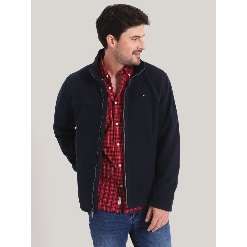 TOMMY HILFIGER - POLERÓN ESSENTIAL POLAR AZUL TOMMY HILFIGER