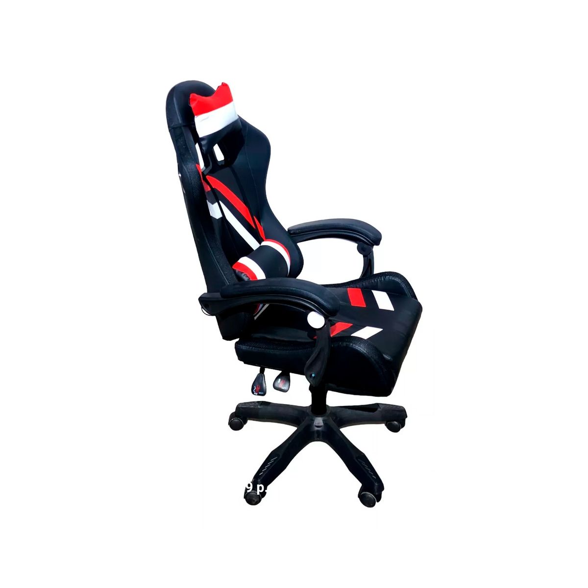 GENERICO - Silla Gamer Luz Rgb Parlante Reposapiés Masajeador Lumbar
