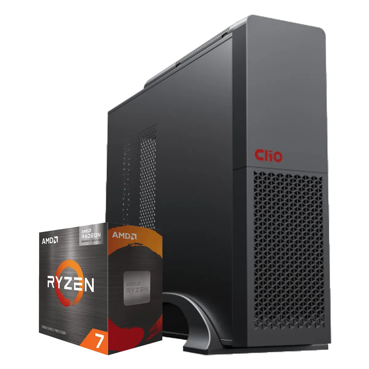 HYPERPC - PC oficina mini AMD RYZEN 7 5700G 16Gb 1Tb Radeon Vega WiFi