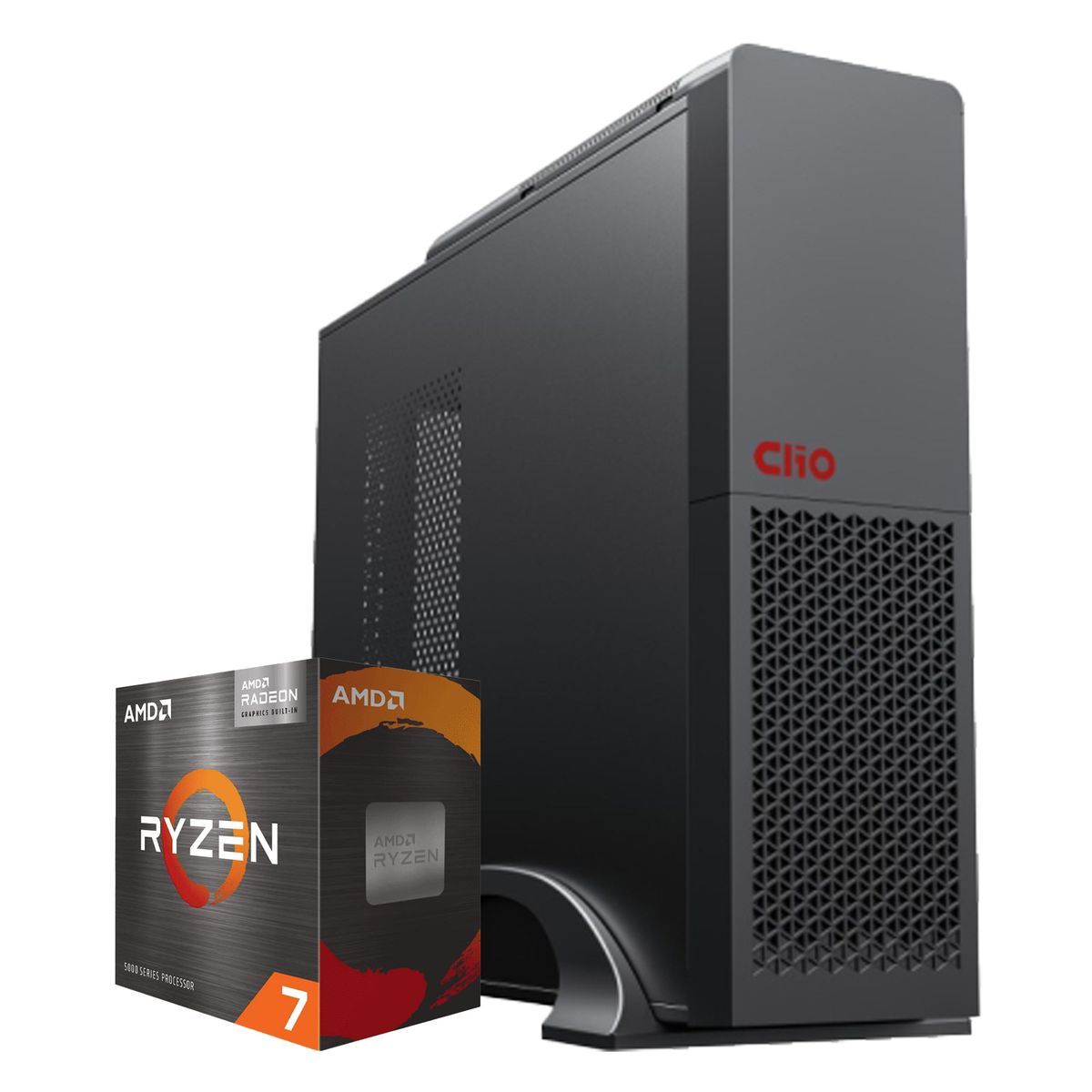 HYPERPC - PC oficina mini AMD RYZEN 7 5700G 16Gb 1Tb Radeon Vega WiFi