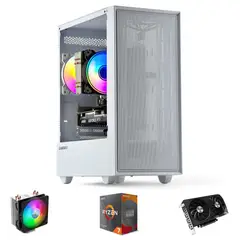 HYPERPC - PC GAMER Blanco AMD RYZEN 7 5700 16gb 1Tb RTX 3050 WiFi