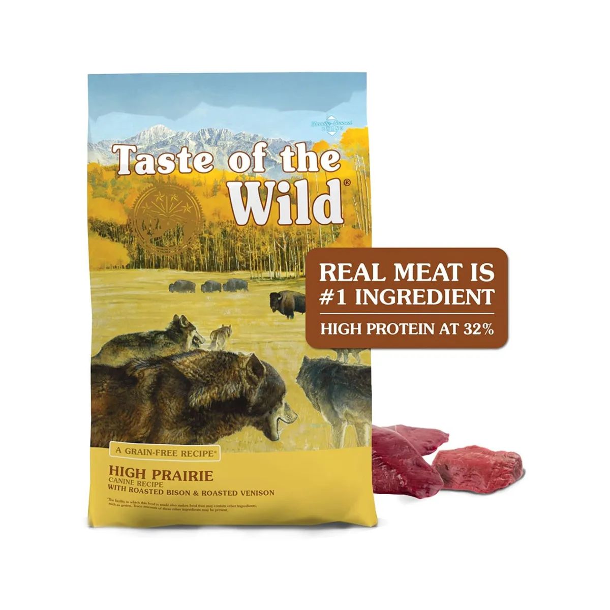 TASTE OF THE WILD - Taste of the Wild High Prairie Perro Adulto Bisonte 12,2 kg