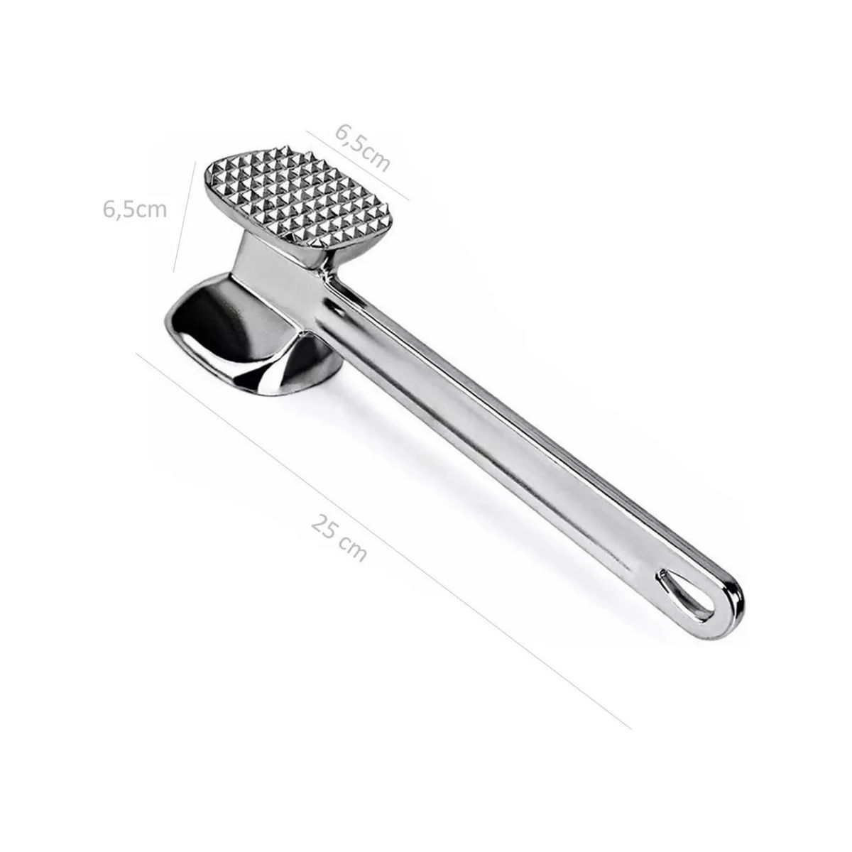 GENERICO - Martillo Ablandador De Carne 25cm Acero Accesorio De Cocina
