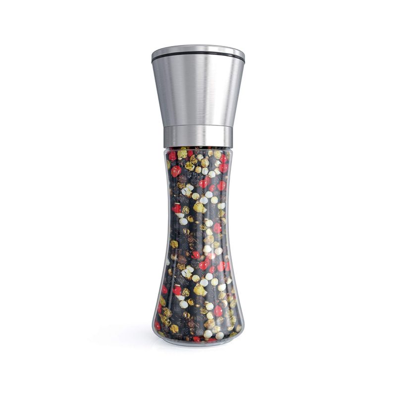 GENERICO - Pimentero Vidrio Moledor Sal Pimienta 18cm Salero Cocina Hogar