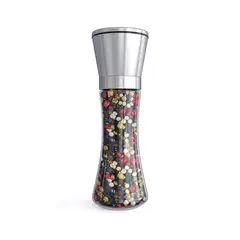 GENERICO - Pimentero Vidrio Moledor Sal Pimienta 18cm Salero Cocina Hogar
