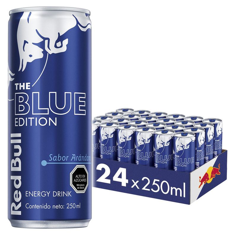 RED BULL - Red Bull Bebida Energética Pack 24 Latas Arándanos 250Ml