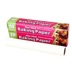 GENERICO - Rollo Papel Mantequilla 10Mts Preparaciones Cocina Reposteria