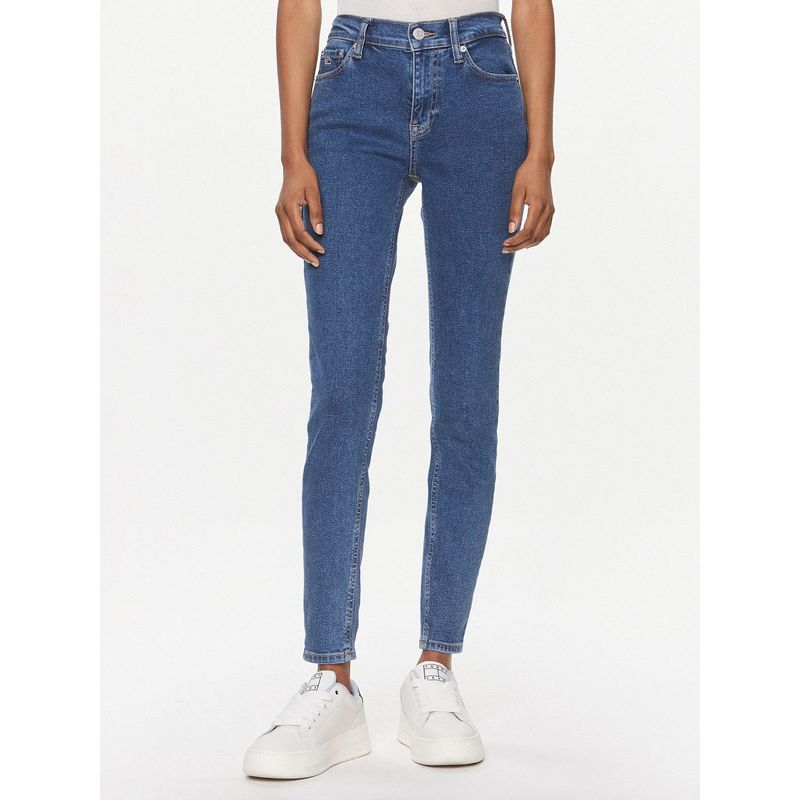 TOMMY HILFIGER - JEANS NORA SKINNY FIT CON LOGO AZUL TOMMY JEANS