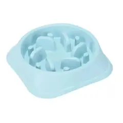 DEFENSOR FOREVER - Plato De Alimentación Lenta O Anti-ahogo Celeste