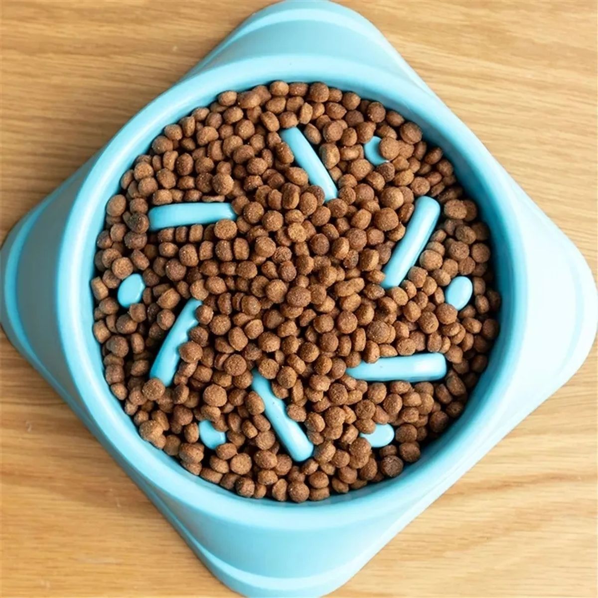 DEFENSOR FOREVER - Plato De Alimentación Lenta O Anti-ahogo Celeste