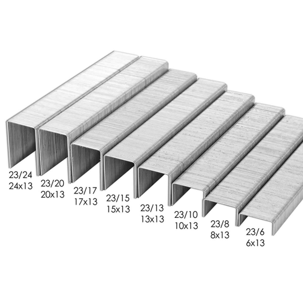 FOSKA - 4000 Grapas corchetes de alta resistencia 23/6