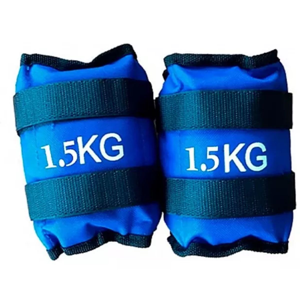 GENERICO - Pesas De Tobillo O Muñeca 1,5kg  c/u (total 3kg el par)