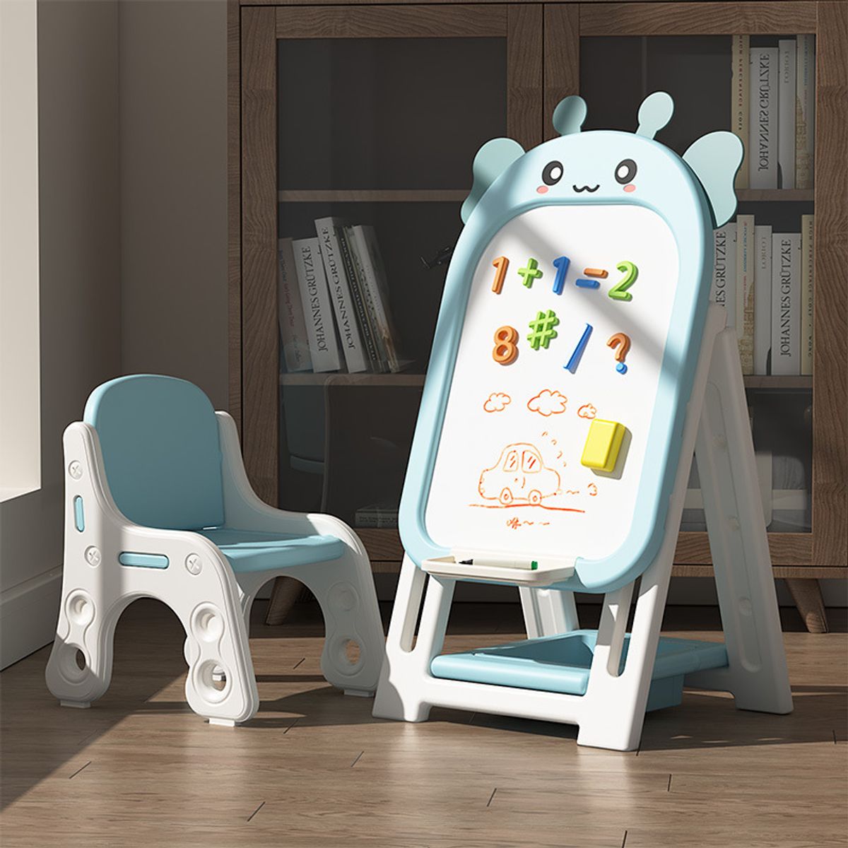 CRUSEC - Pizarra Infantil Kawai Tablero Magnético Educativo