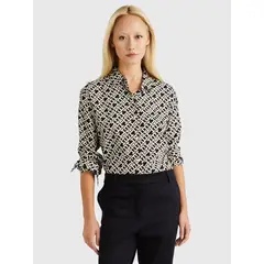 TOMMY HILFIGER - CAMISA CON ESTAMPADO DE MONOGRAM MULTICOLOR