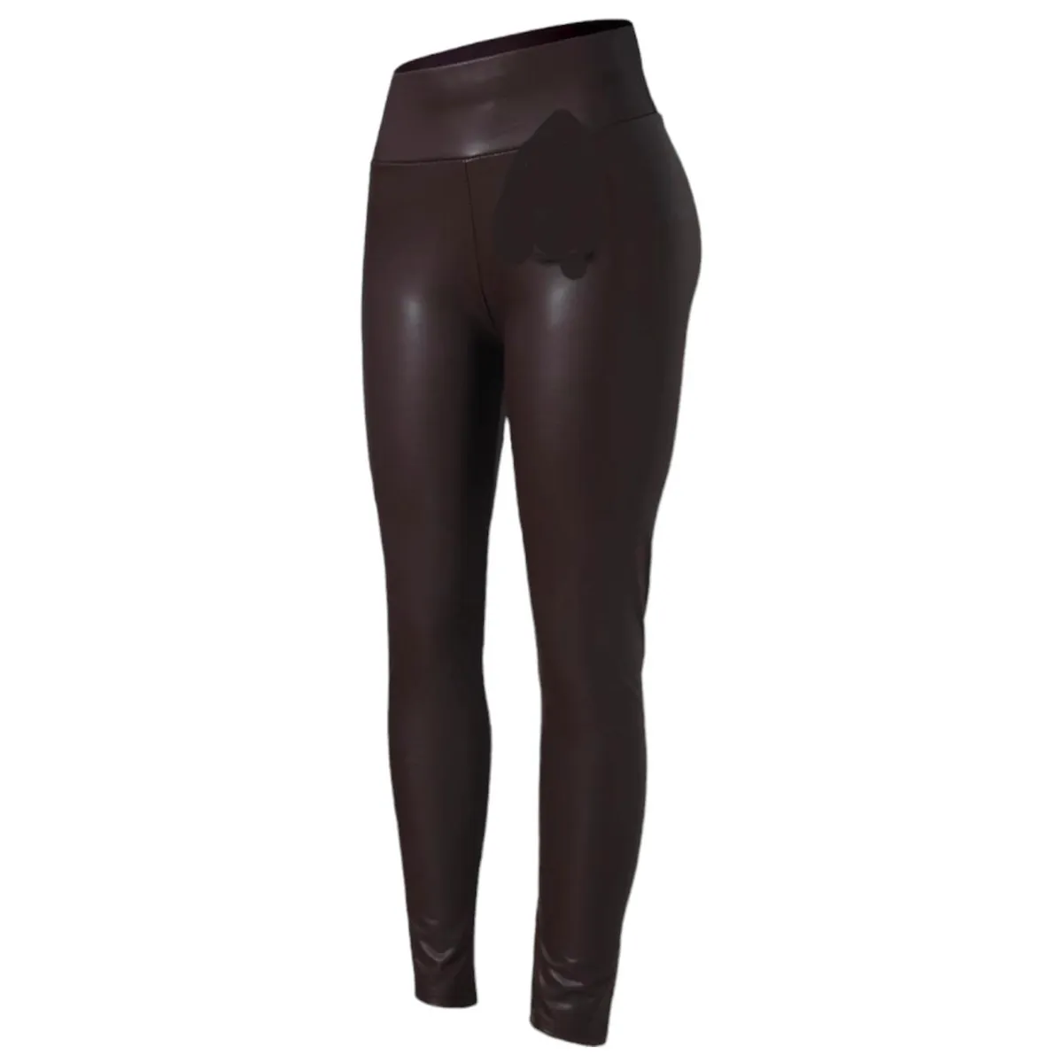 AGW - Pack 3 Calzas Mujer Eco Cuero Forrada Polar