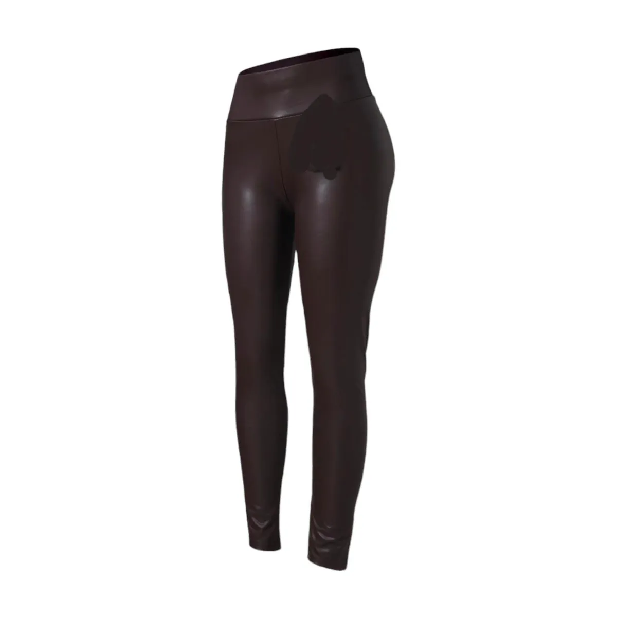 AGW - Pack 3 Calzas Mujer Eco Cuero Forrada Polar