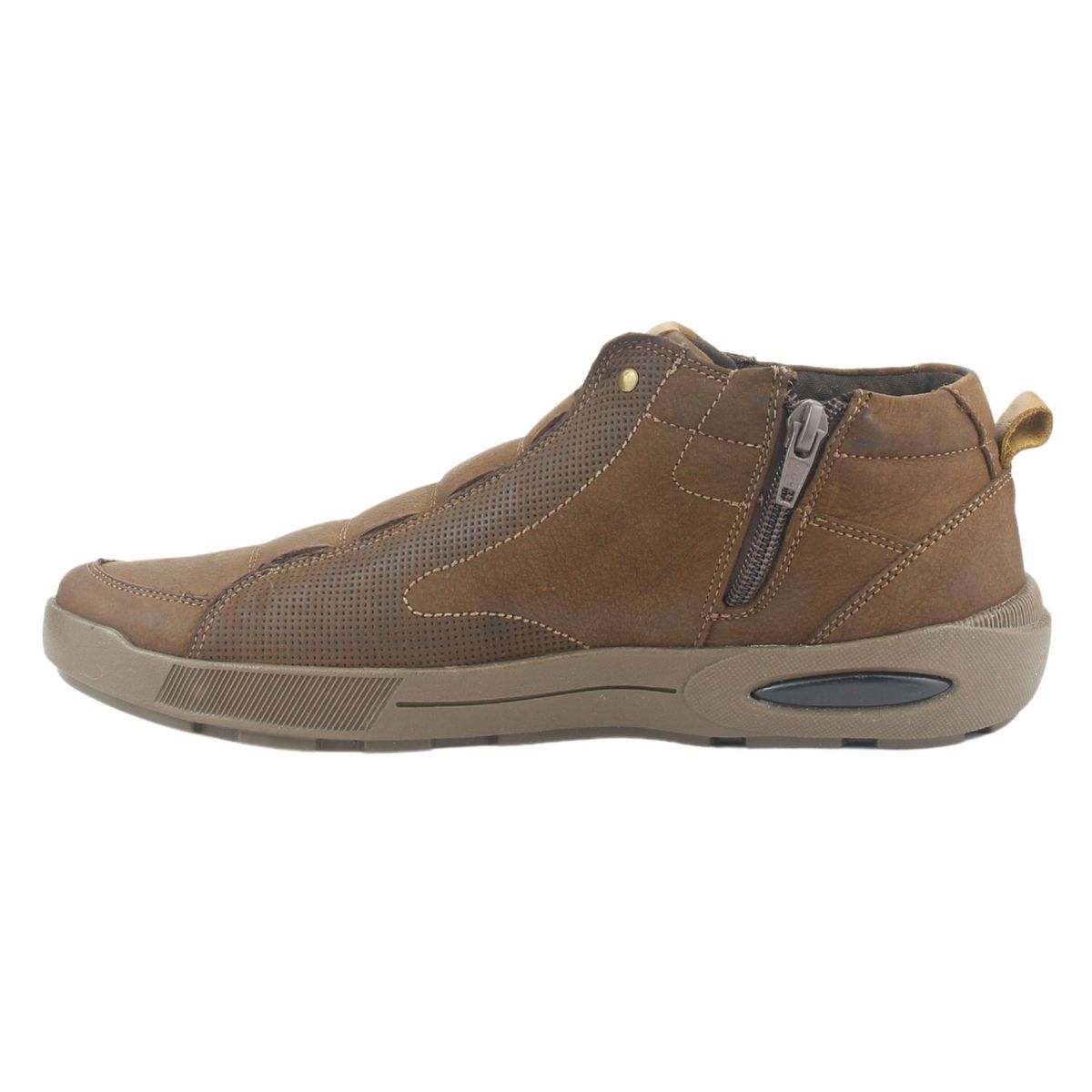 FERRACINI - Zapatillas Hombre Cuero N Café Ferracini 2266