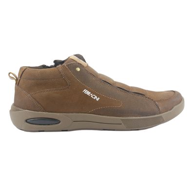 Imagen 1 del producto Zapatillas Hombre Cuero N Café 2266
