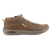 Zapatillas Hombre Cuero N Café 2266