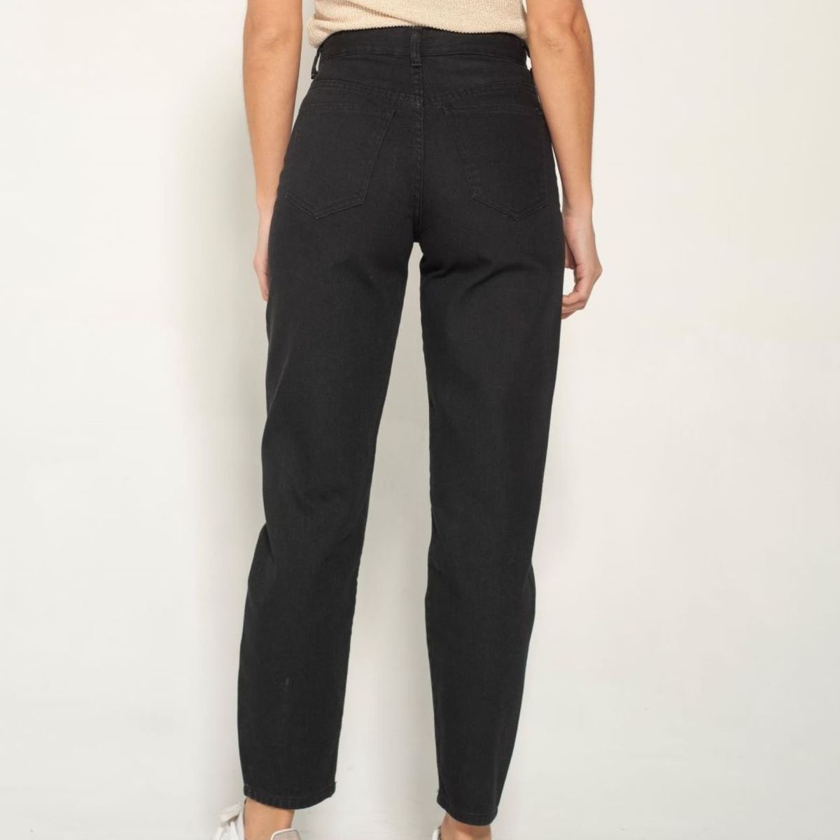MOMCHIC - Jeans Mom Olivia Negro
