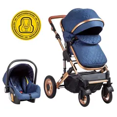VOYAGE - Coche Travel System Con Silla De Auto Eros Navy