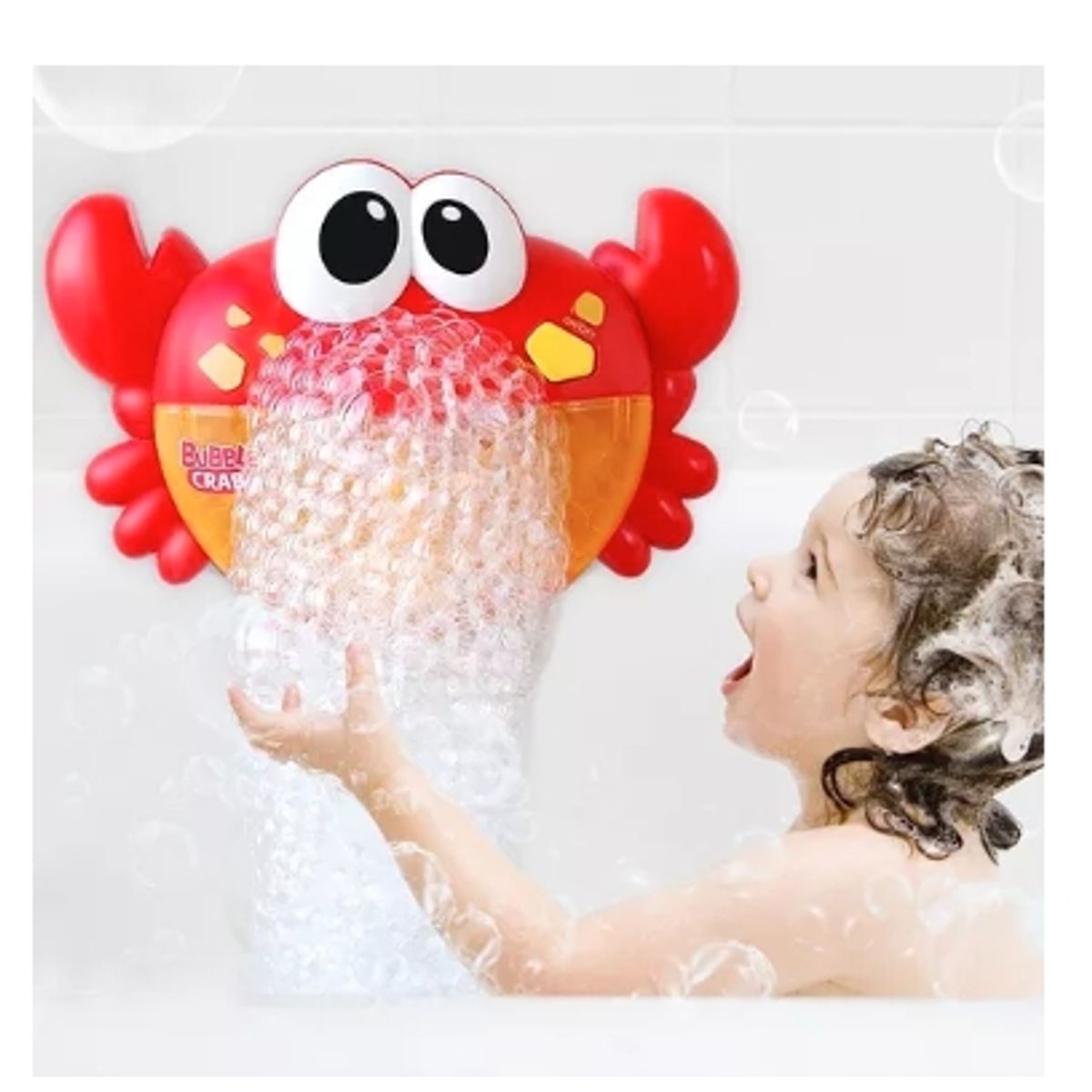 GENERICO - Juguete Cangrejo Burbujas De Baño Tina Para Bebes