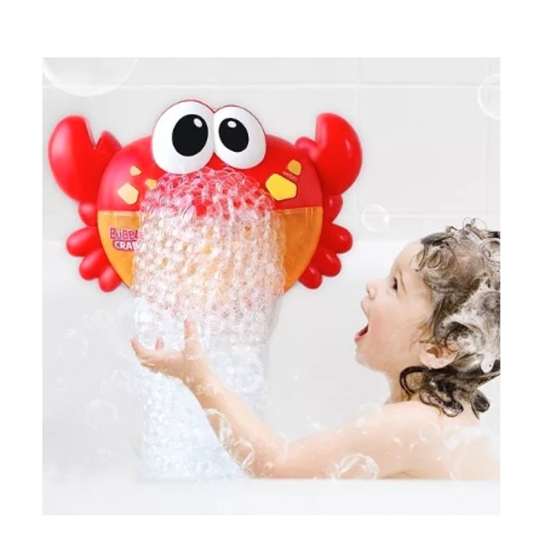 GENERICO - Juguete Cangrejo Burbujas De Baño Tina Para Bebes