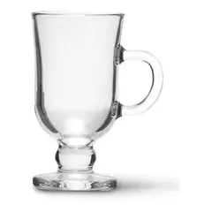 ALLEGRA - Pack 2 Tazas Vidrio Café Cappuccino 230 Ml