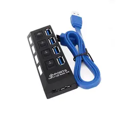 DM - HUB USB 3.0 de 4 puertos ALTA VELOCIDAD