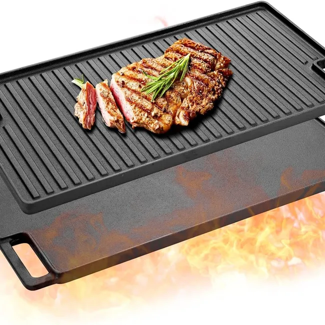 BLUEDREAMER - sarten sartenes plancha hierro fundido grill sarten hierro