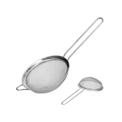 GENERICO - Colador Multiuso 14cm Acero Inoxidable Reposteria Cocina.