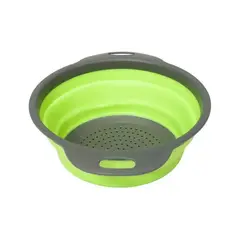 GENERICO - Colador Plegable Silicona 24 cm Frutas Verduras Escurridor Cocina