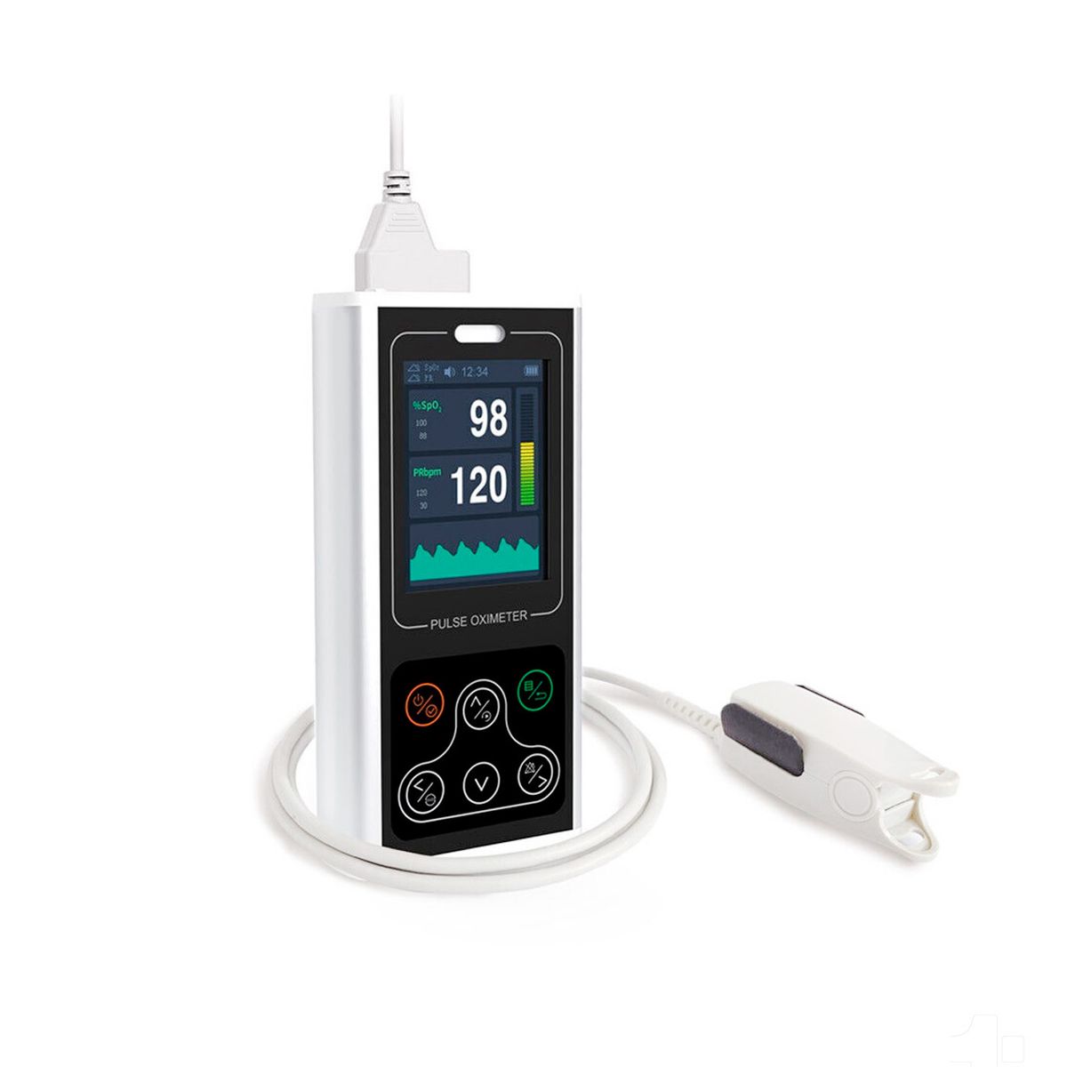 CONTEC - Oxímetro Adulto de Pulso Portátil CMS60D1