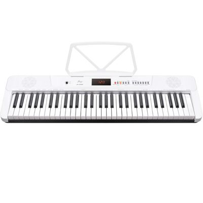 Imagen 2 del producto Teclado Musical Piano 61 Notas +Stand+Silla+Aud WHT Ton 650