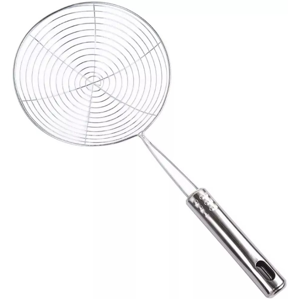 GENERICO - Colador Para Frituras 19cm Multiuso Acero Inoxidable Cocina.