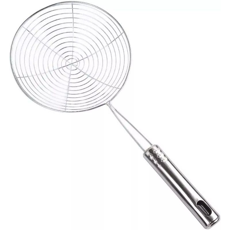GENERICO - Colador Para Frituras 19cm Multiuso Acero Inoxidable Cocina