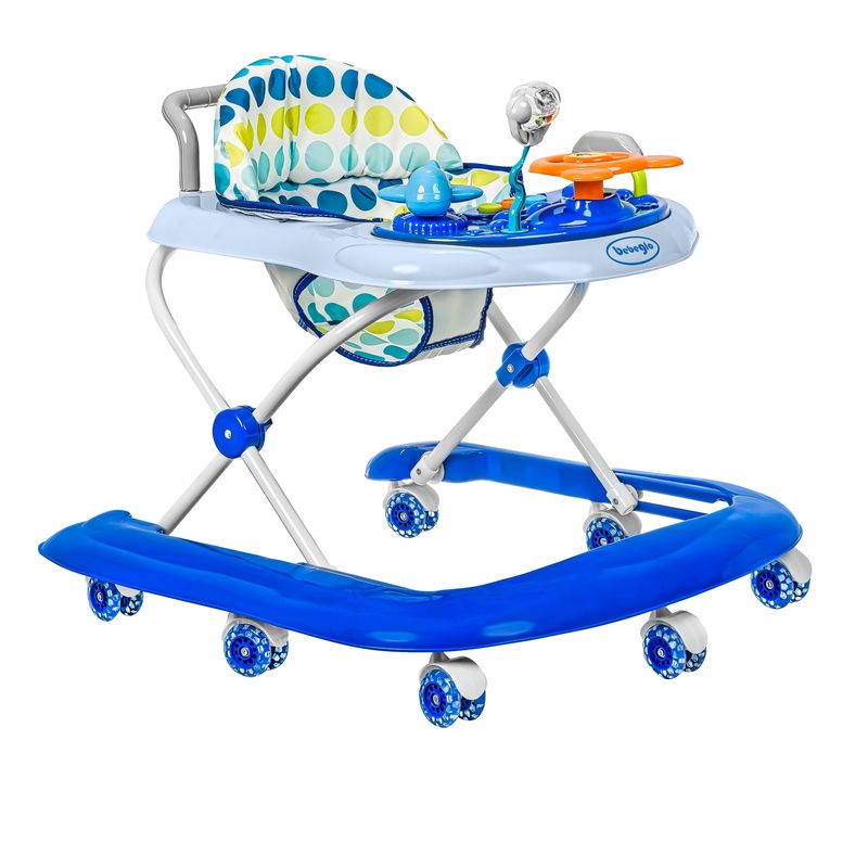 BEBEGLO - Andador Musical Bluetooth Bebeglo RS-36-1 Azul
