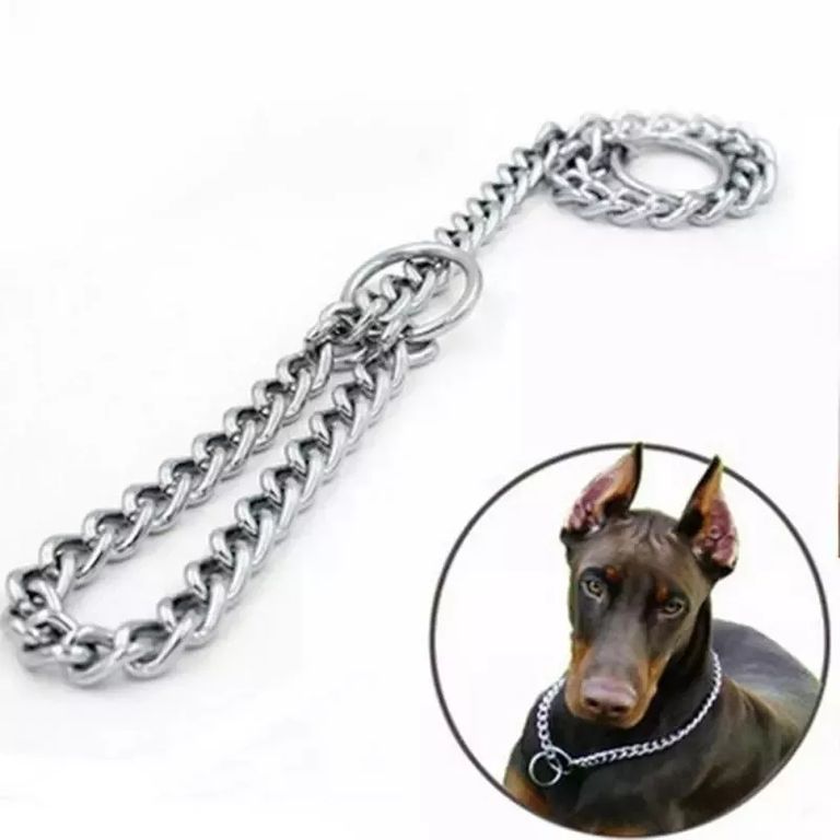 Collar De entrenamiento Metalico, Para Perro 55 Cm.