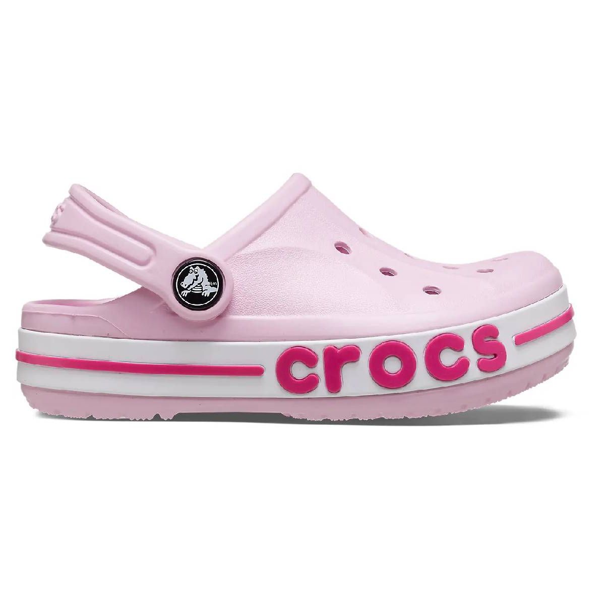 CROCS - Zueco  Crocs Bayaband Niña Rosado