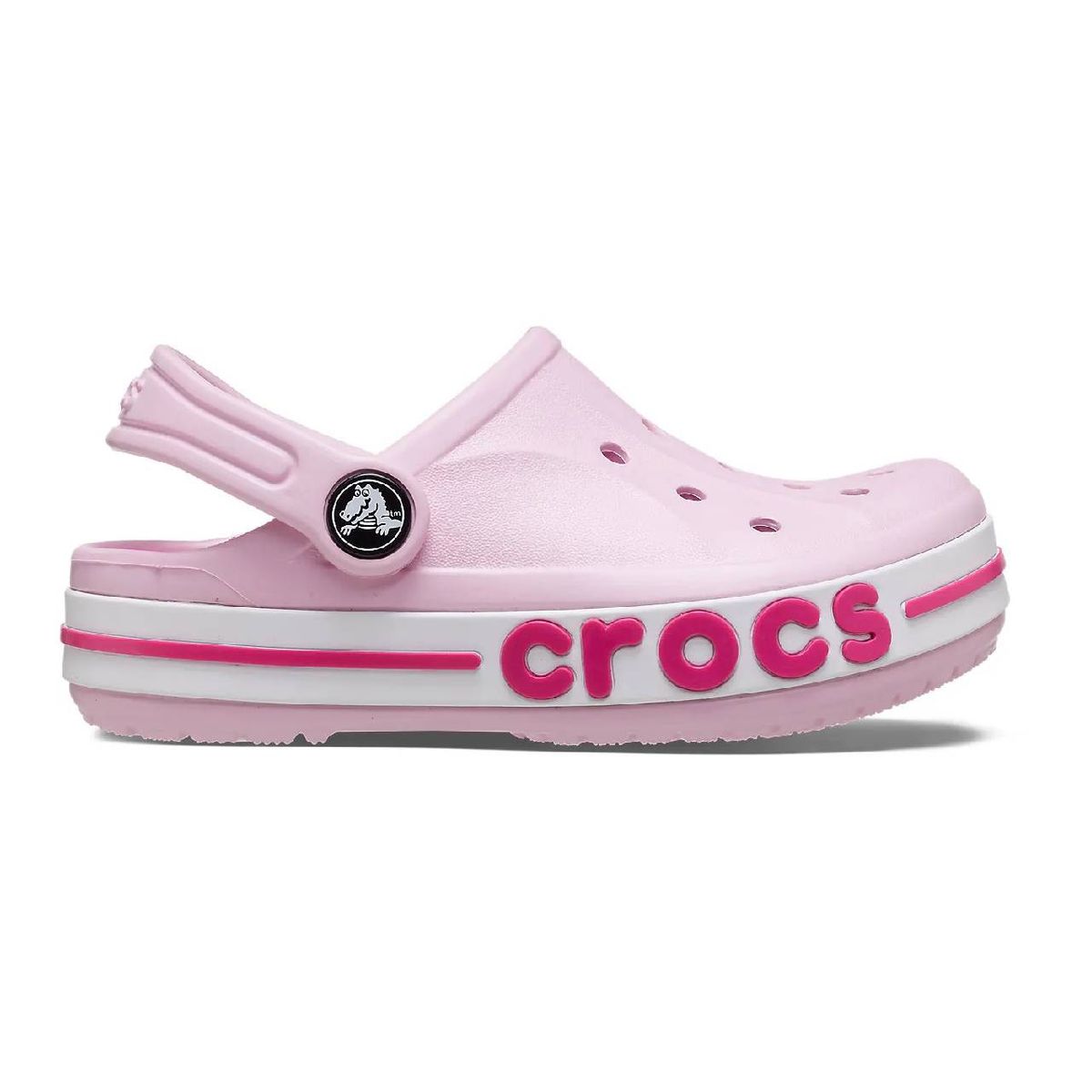 CROCS - Zueco  Crocs Bayaband Niña Rosado