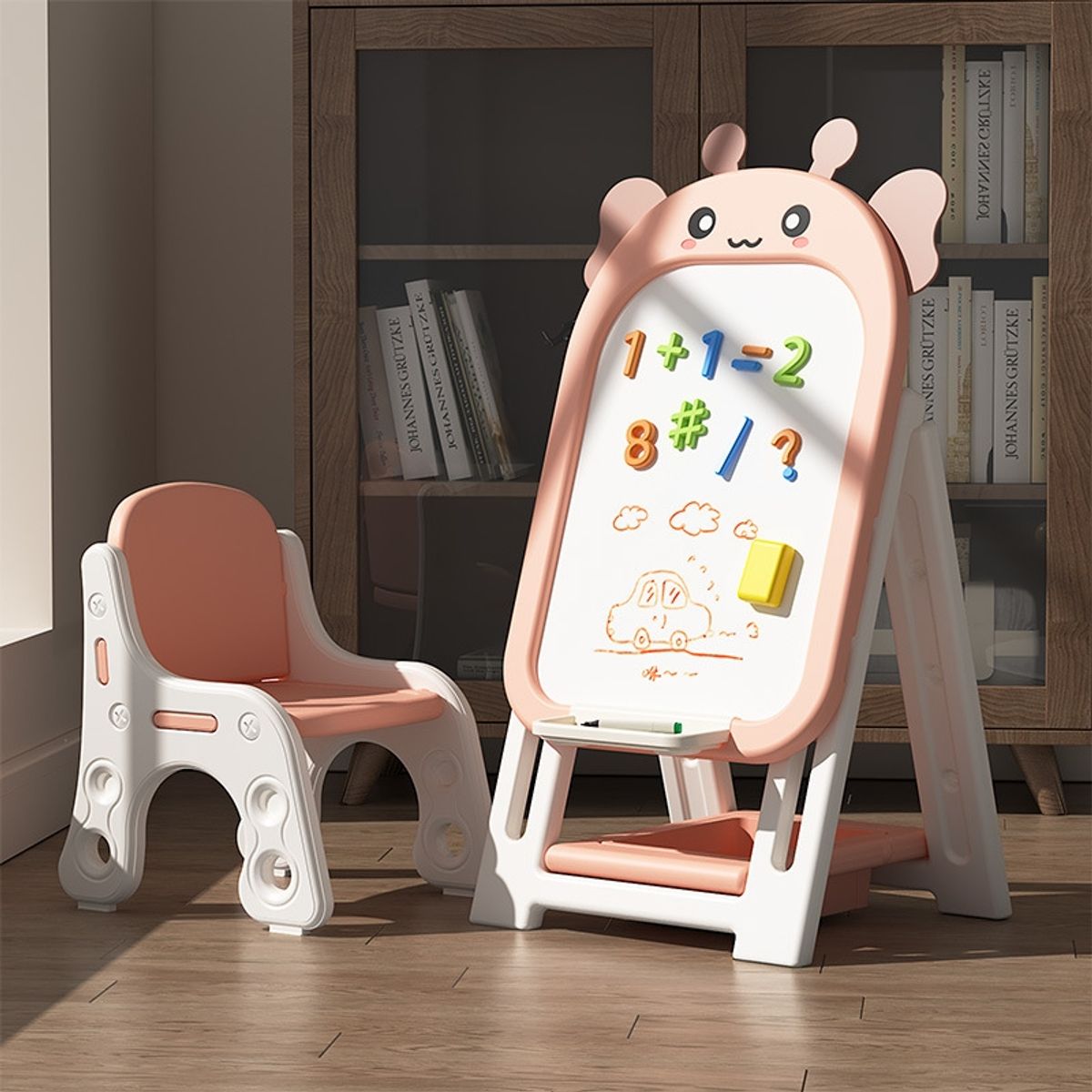 CRUSEC - Pizarra Infantil Kawai Tablero Magnético Educativo