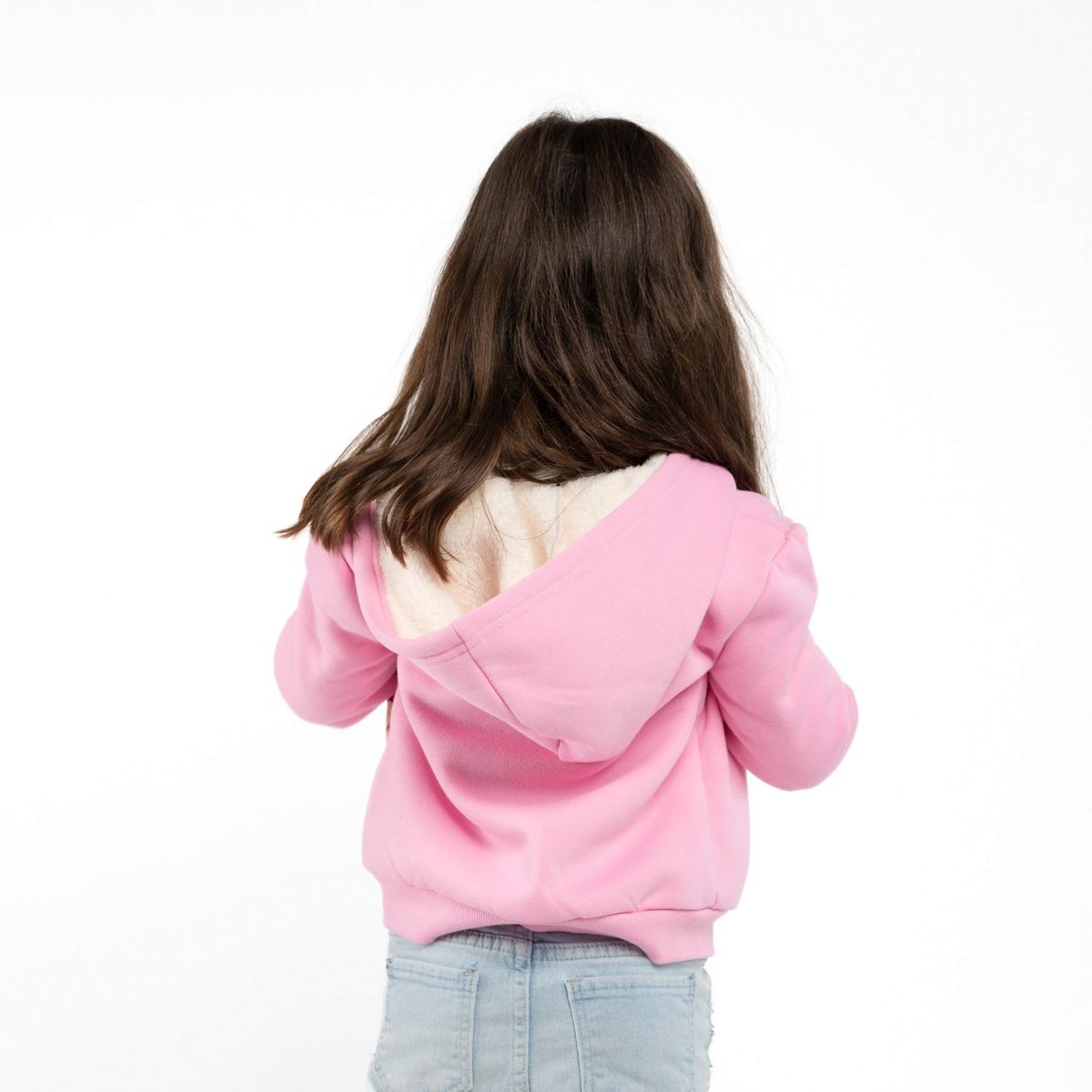 PAW PATROL - Poleron con gorro Niña Skye Rosado Paw Patrol