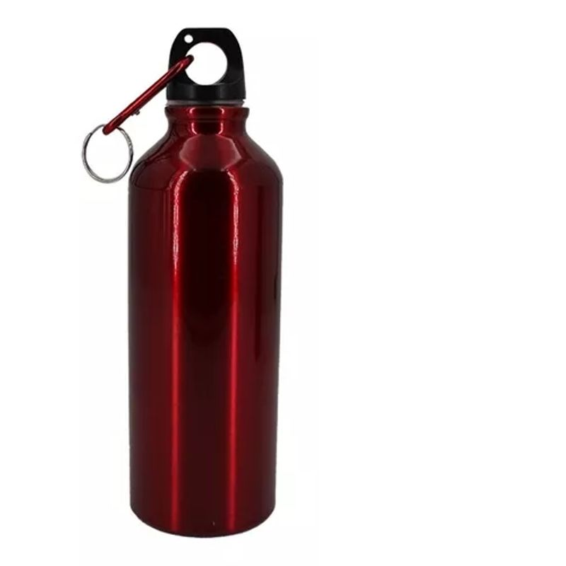 GENERICO - Botella Deportiva De Aluminio Tapa Rosca 500ml
