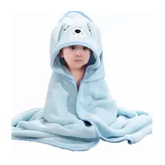 GENERICO - Toallas De Baño Algodón Cómodo Con Capucha Para Niños