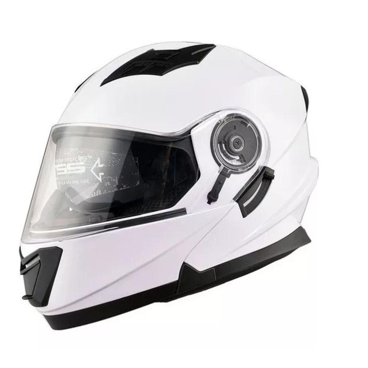 GENERICO - Casco Abatible Moto Certificado Dot Fhorse Jh-901 Talla S