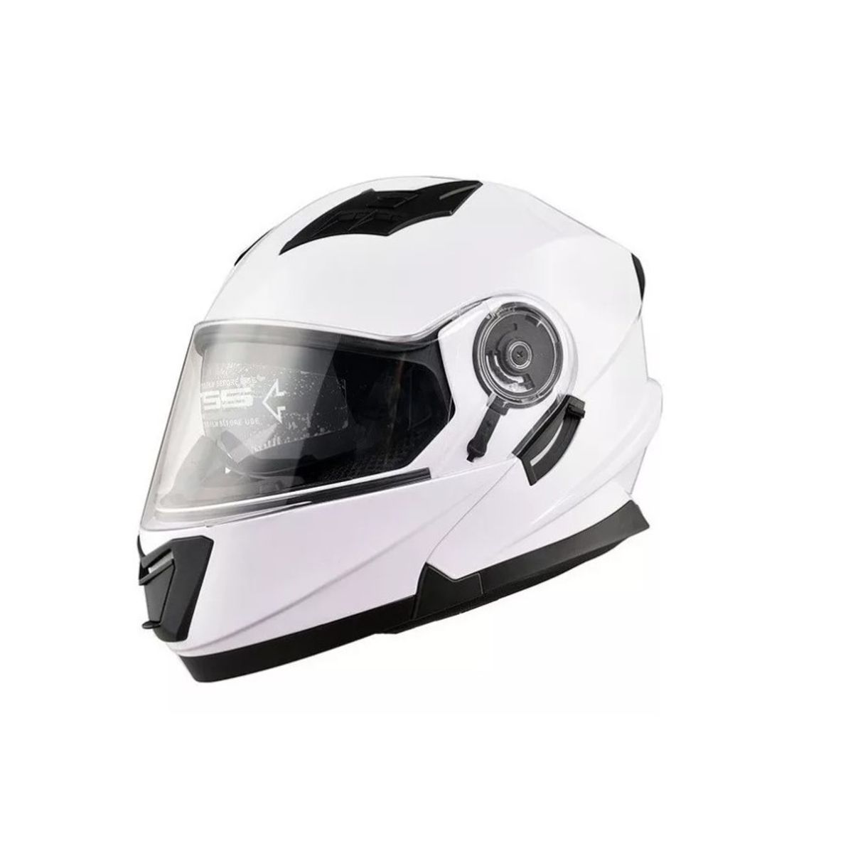 GENERICO - Casco Abatible Moto Certificado Dot Fhorse Jh-901 Talla S
